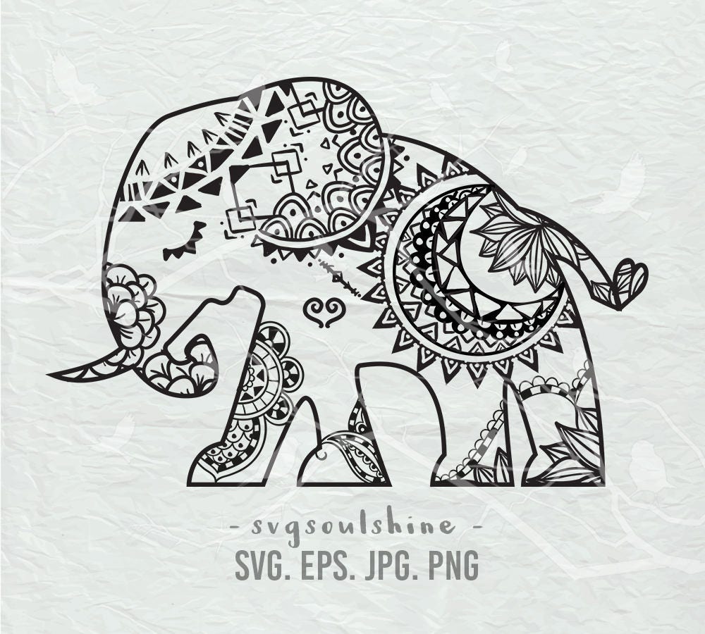 Free Free 270 Elephant Print Svg SVG PNG EPS DXF File