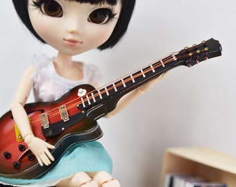 Miniature Guitar - Pullip/Blythe/doll house/1/6/1:6 scale