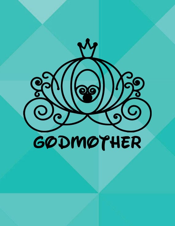 Download Fairy Godmother Inspired Paper Cut File for silhouette or