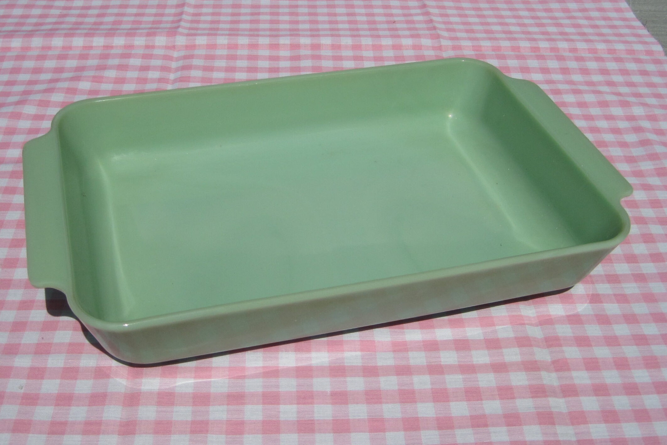Jadeite Baking Pan 9x 13 Vintage Jadeite