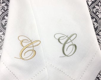 monogrammed cloth napkins wedding embroidered cloth dinner monogrammed cloth napkins wedding embroidered cloth dinner