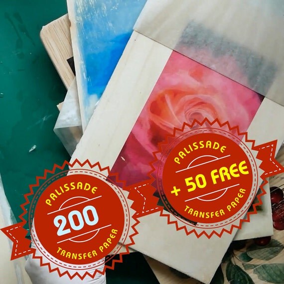 200 free 50 Sheets of Image transfer paper for using on