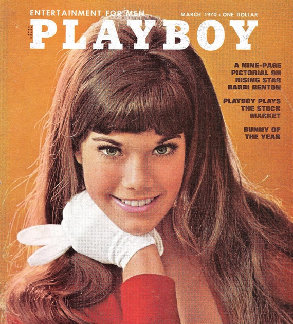 PLAYBOY July 1969 and March 1970 Barbie Benton Covers