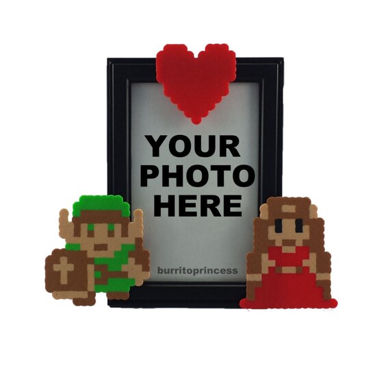 Legend of Zelda Picture Frame Couples Picture Frame Nerdy