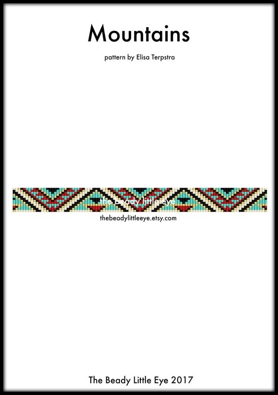 Bead Loom Pattern Loom Tutorial Beading Pattern Loom