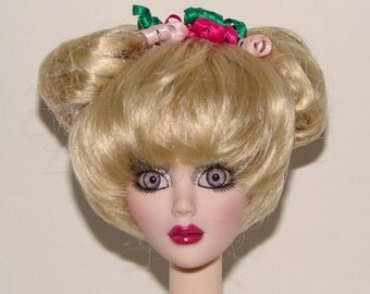 Mimi Light Blonde Wig with Side Buns(size 6/7) for Ball Jointed Dolls by Make It Mine