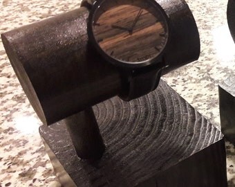 Wooden Watch Display - "Floating Watch Bar" edition