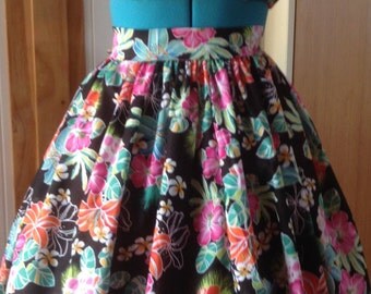 Vintage style skirt and top . Custom made.