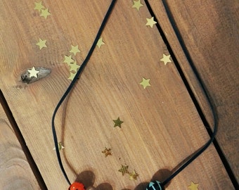 Percy Jackson Necklace, camp half blood, lightning theif