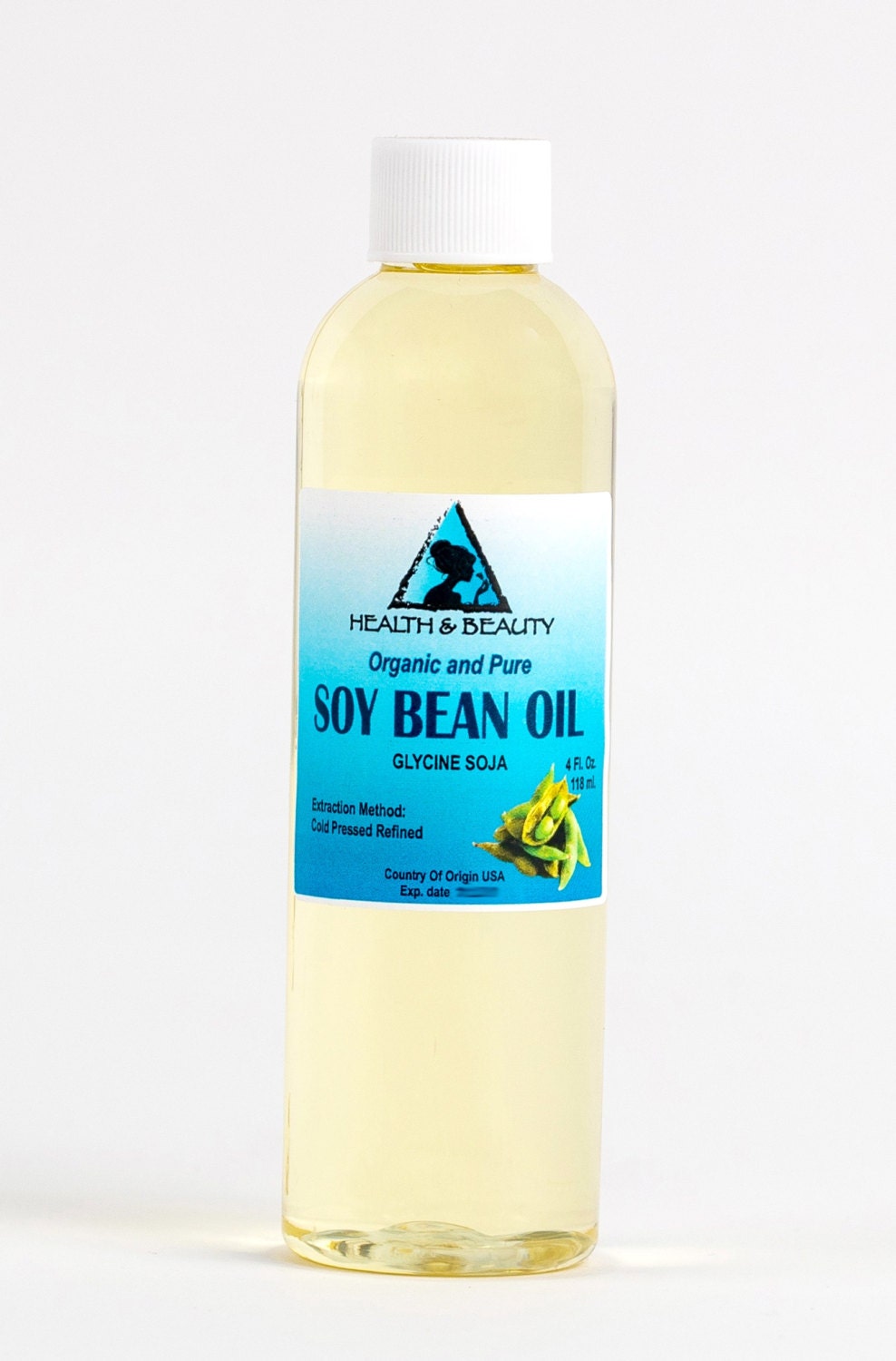 4 oz SOYBEAN / SOY BEEN Oil Organic Carrier Soy Oil Cold