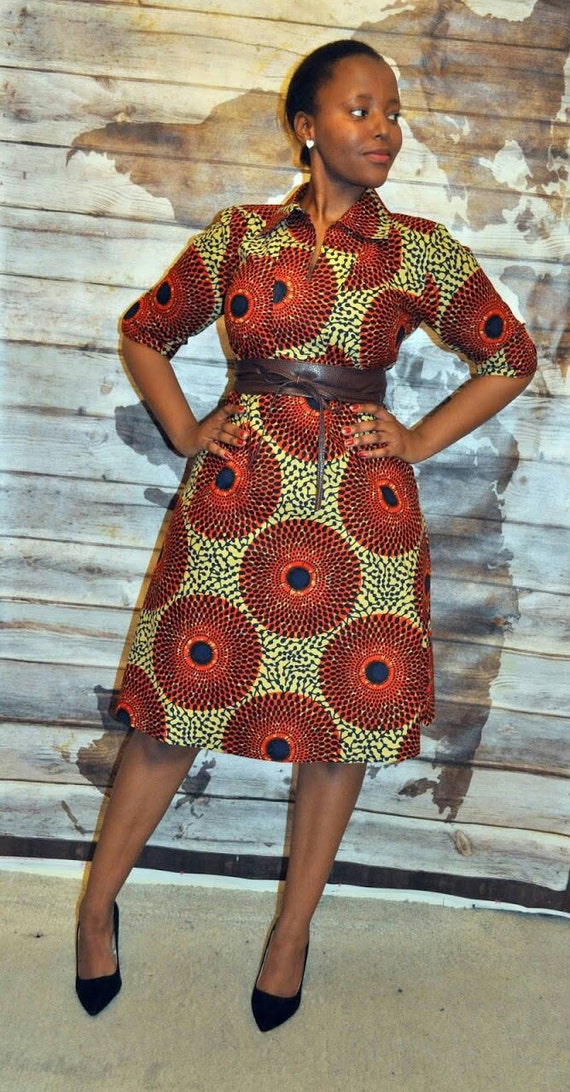 african beauty shirt dress