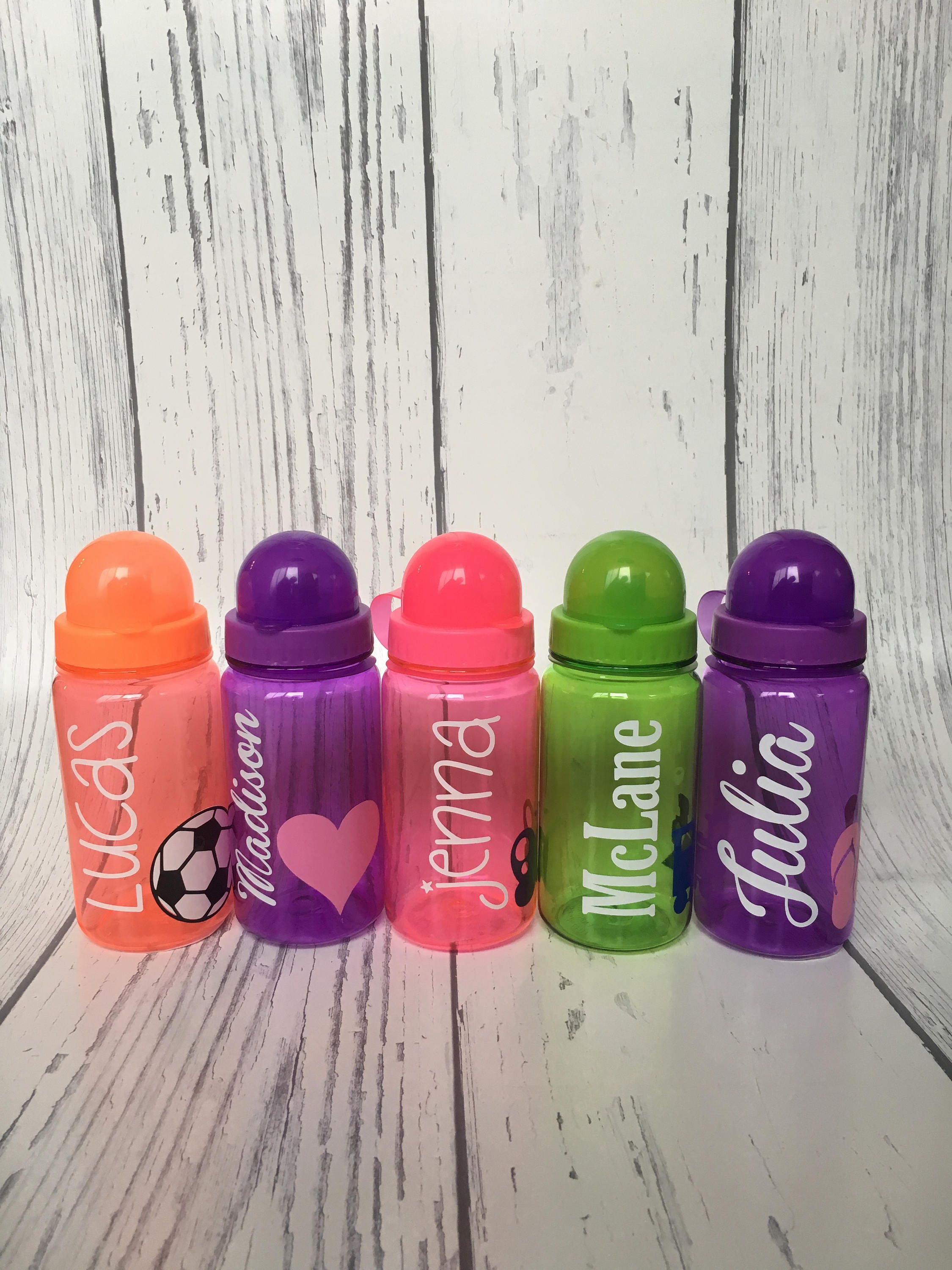 Plastic Water Bottle Personalized Kids Water Bottle