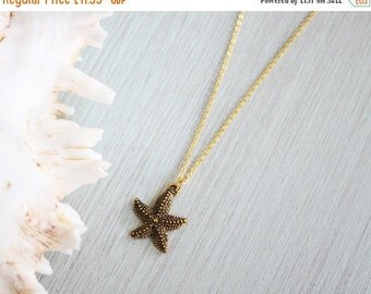 Starfish Necklace Etsy
