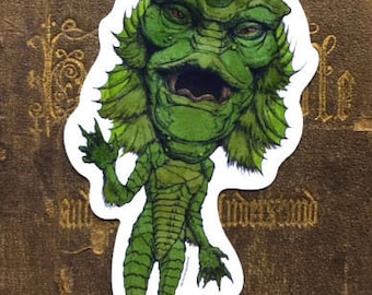 Creature from the Black Lagoon Vinyl Sticker