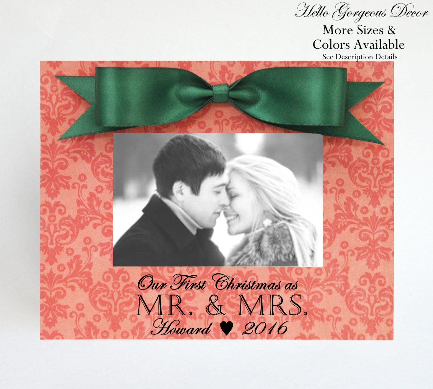 first christmas married gift to couple picture frame first christmas married gift to couple picture frame