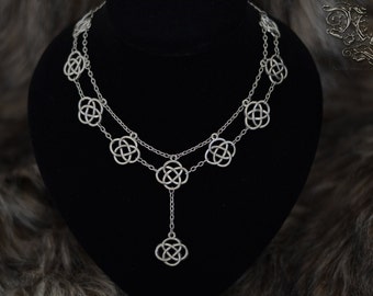 Necklace " The Celtic Guardian " - Medieval, celtique, viking, elven
