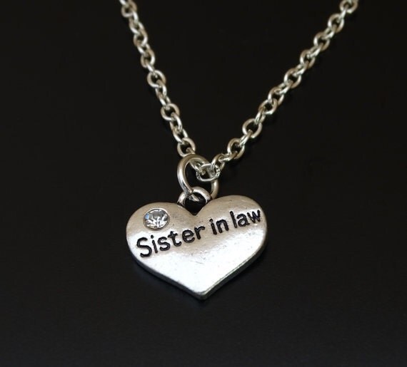 Sister in Law Necklace Sister in Law Jewelry Sister in Law