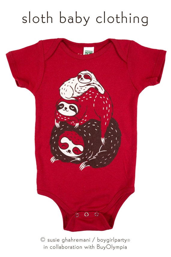 baby boy sloth clothes