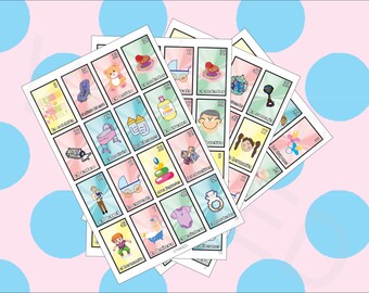 NEW La Loteria Bebe, Baby Shower Bingo (Spanish edition)