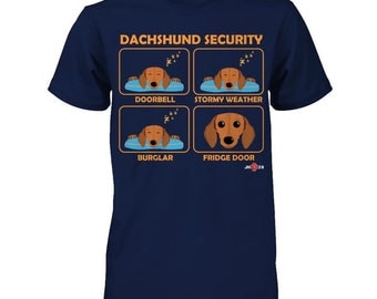 Dachshund Shirt | Dachshund Security | Funny Dachshund Gift