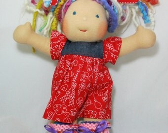 Booties for 10 Inch Waldorf Dolls