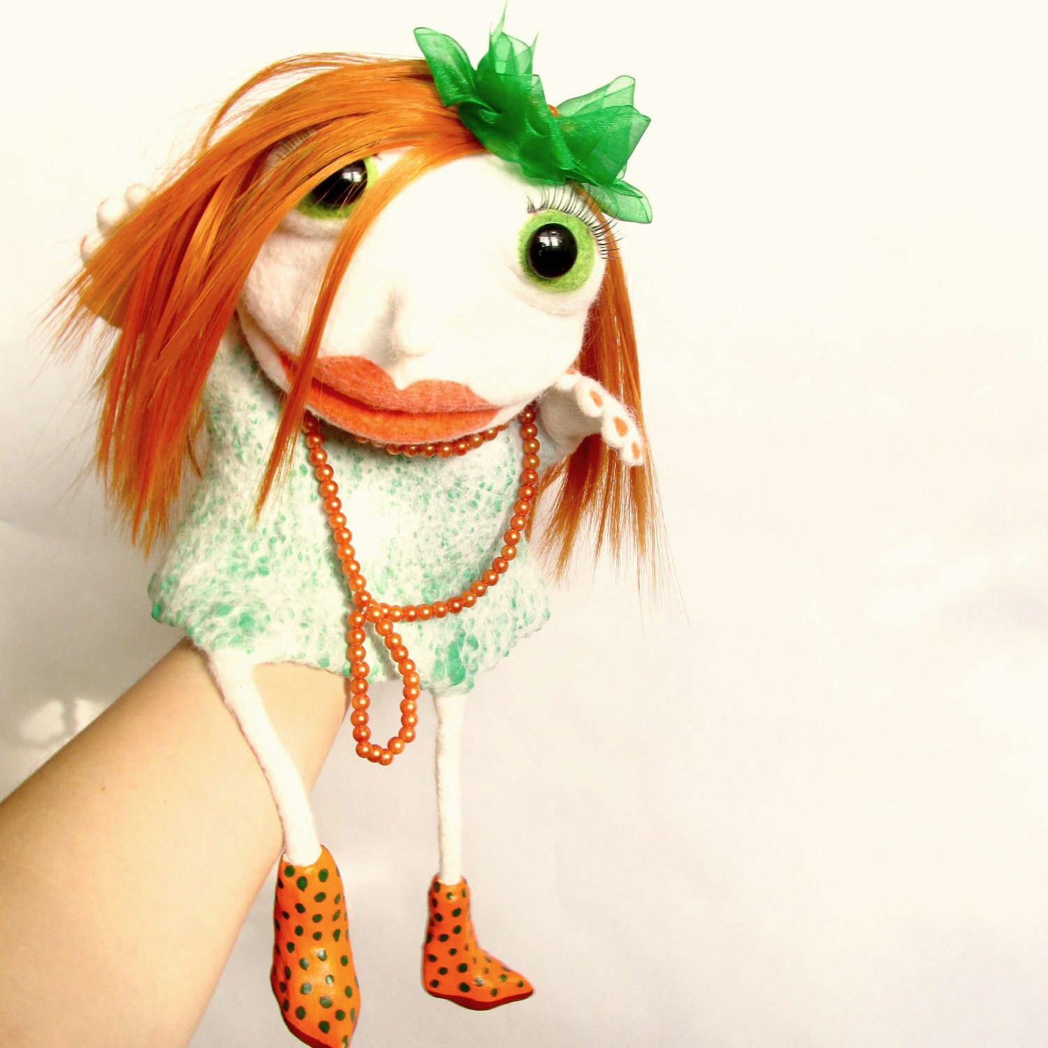 Ooak doll Ventriloquist puppet Theater dolls Professional