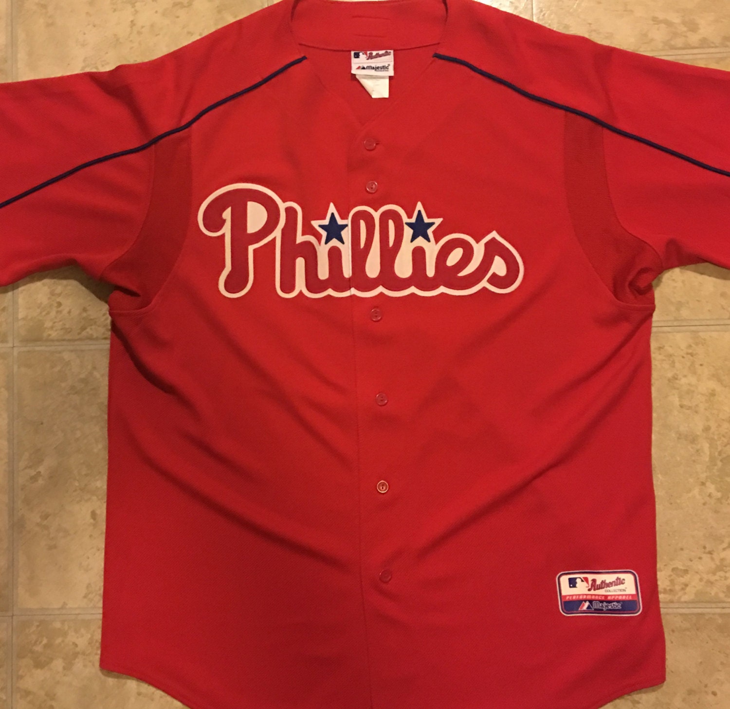 Majestic Philadelphia Phillies Batting Practice Jersey