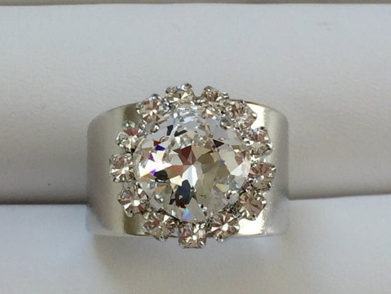 Clear Crystal Ring