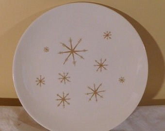Vintage Star Glow Dinner Plates Bowls Bread Plates