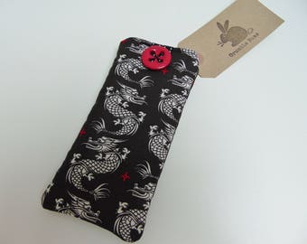 Handmade Chinese Dragons Sunglasses Case, Chinese Dragon Glasses Case or Cover