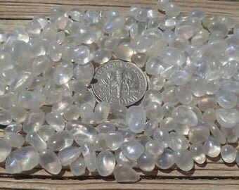 Raw moonstone, rough moonstone, moonstone chips, crystal healing, chakra, reiki, rocks, gems, minerals, pagan, wicca, shaman, wiccan, stones