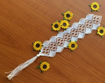 Lace bookmark | Etsy