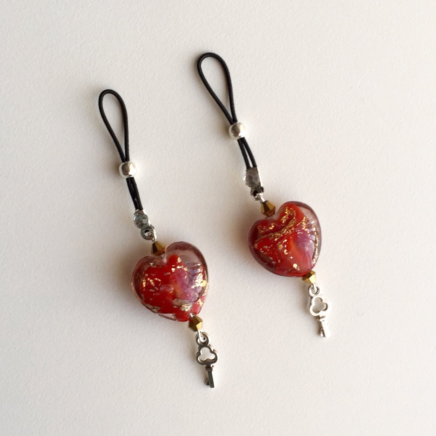Nipple rings non piercing nipple danglesnipple by ...