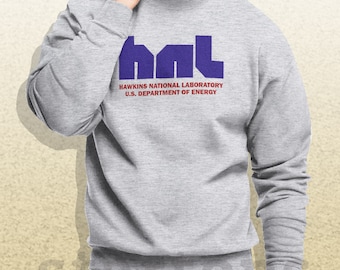 Hnl Stranger things sweatshirt hawkins national laboratory sweater eleven dustin shirt crewneck sweatshirts kh26