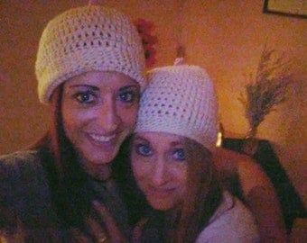 Boobie Beenie for adults or infants for support for Breast feeding & Breast Cancer Awareness.