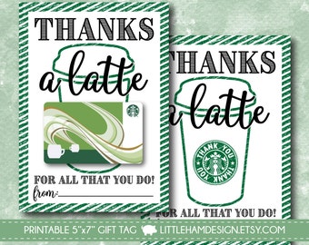 thanks a latte printable jasey s donut thank you etsy thanks a latte printable jasey s donut thank you etsy
