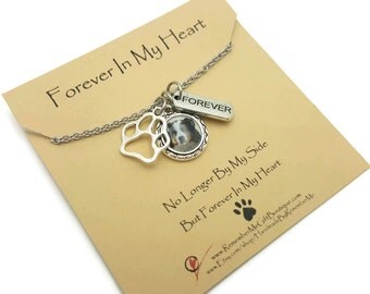 Pet Memorial Jewelry, Pet Memorial Necklace, Pet Memorial, Personalized Pet Memorial, Pet Loss, Loss of Pet, Loss of Dog, Loss of Cat