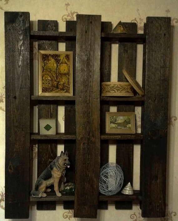 Distressed wood shelvesbarn wood floating shelvesrustic wall