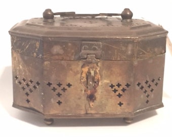 Vintage Brass Box
