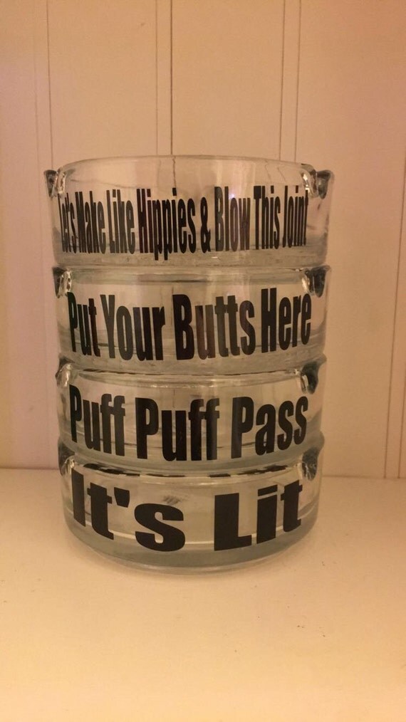 Custom funny ashtrays