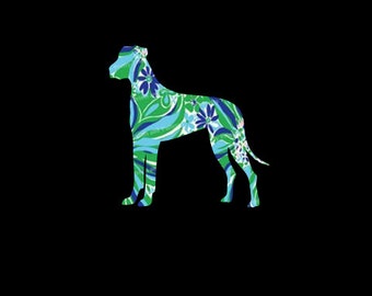 Madcolitote Black Great Dane Car Stickers 3D Window Decal - View #6