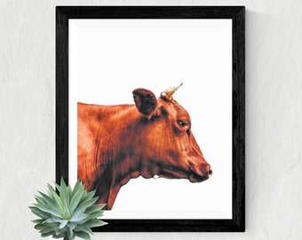 Animal Print Wall Art cow wall art | etsy Animal Print Wall Art cow wall art | etsy