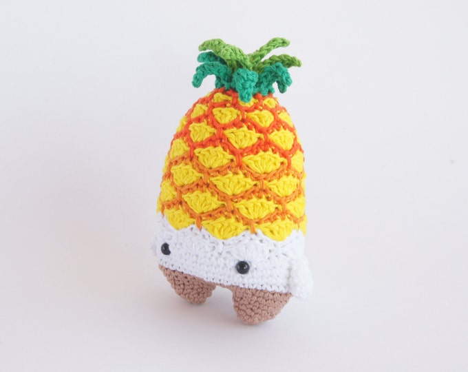 Crochet Toy, Doll, Amigurumi, Lalylala Doll, Gifts for Kids, Nursery Decor, Crochet Fruit, Pineapple Toy, Handmade