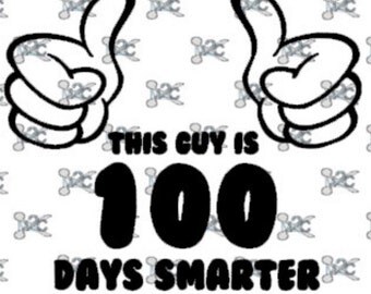 School Svg Silhouette Studio, 100 Days of School