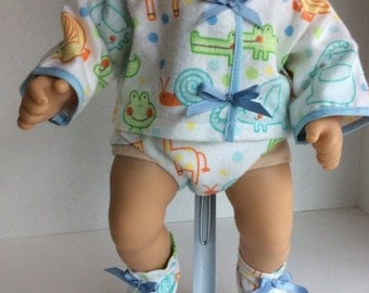 FOUR PIECE OUTFIT Fits Bitty Baby and other 15" Dolls