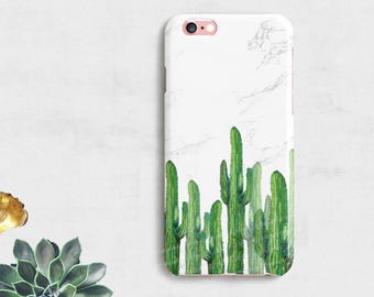CACTUS iPhone 7 Case iPhone 7 Plus Case iPhone 6 case iPhone 6s case iPhone SE case,Galaxy S7 case Galaxy S6,Samsung Case,Marble phone Case