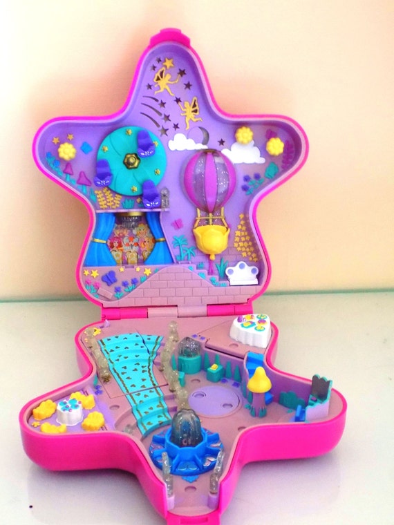 Vintage 90s Polly Pocket Fairylight Wonderland Style Pink