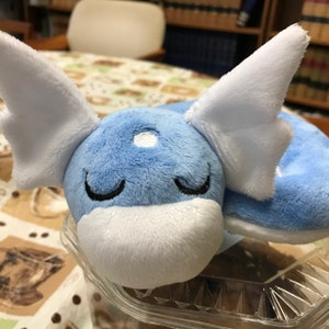 sleeping dratini plush