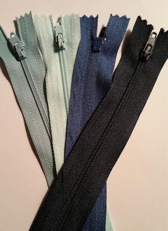 ZippersVarious Colors13 Seven Inch and 1 Red Eighteen InchSewing