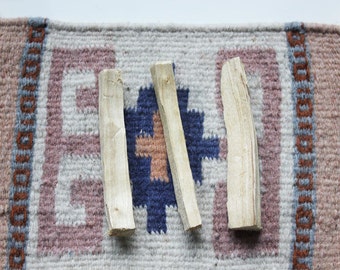 3 Pieces of Palo Santo | Natural Palo Santo Wood Bundle | Palo Santo Smudge Stick | Energy Cleansing | Palo Santo Holy Wood | Boho Decor